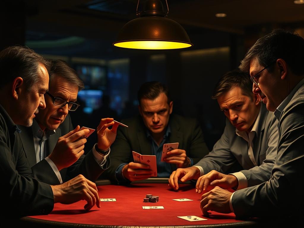 Strategii la masa de poker